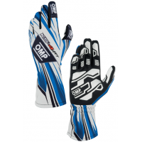 Guanti Omp modello KS-4 ART colore Bianco - Blu